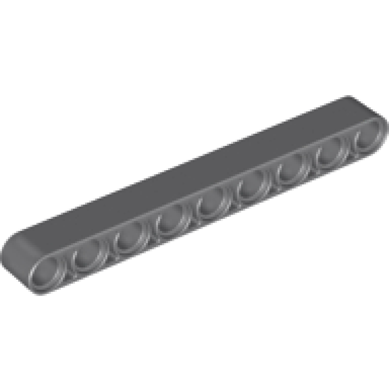 Technic, Hefbalk Dik 1x9 Dark Bluish Gray